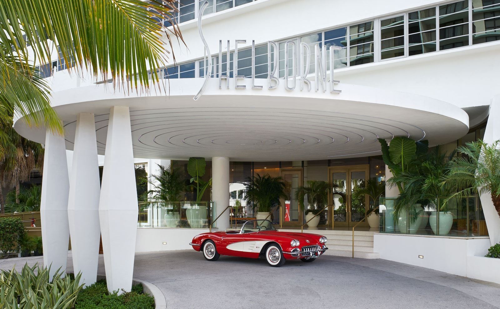 ホテル シェルボーン サウス ビーチ マイアミビーチ エクステリア 写真